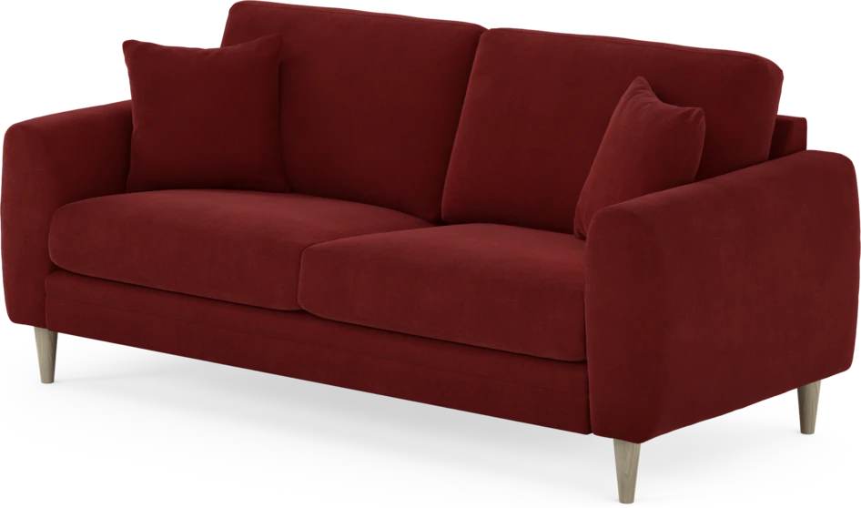 Eden - 2,5-sits soffa - Röd
