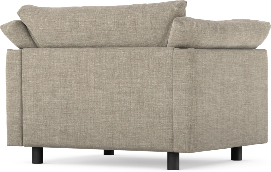 Cherrie - Fåtölj, fast klädsel - Beige