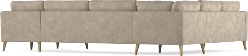 Bridge - Hörnsoffa, 2+3-sits med schäslong höger - Beige