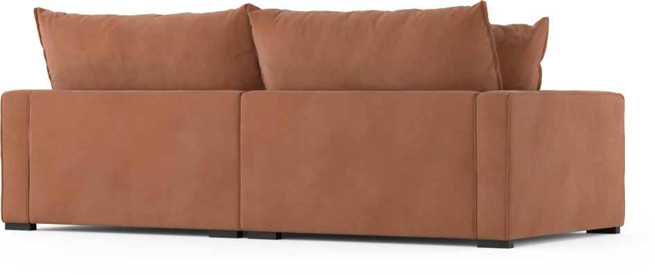 Rossi - 3-sits soffa, hel dyna - Orange