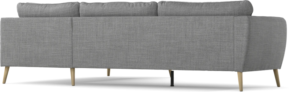 County - 2,5-sits soffa med divan höger - Grå