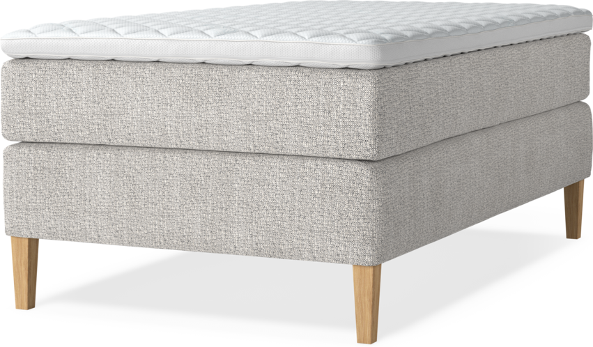 Delux Exclusive - Kontinentalsäng, enkelsäng 120 cm med bäddmadrass