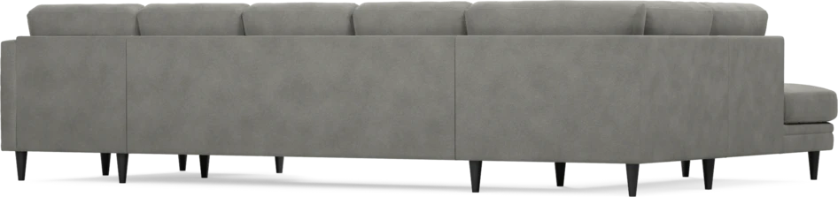 Eden - 3-sits soffa med divan vänster och schäslong höger - Grå