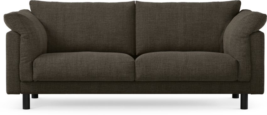 Cherrie - 2,5-sits soffa, fast klädsel - Brun