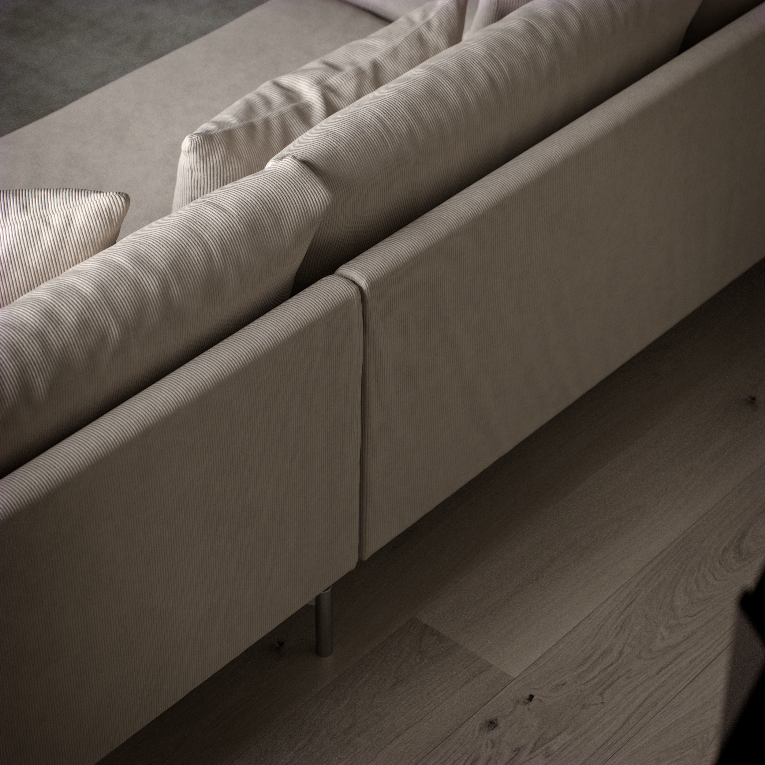 Harper - 3-sits soffa med divan höger - inspiration