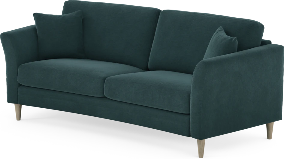 Eden - 2,5-sits soffa svängd - Blå
