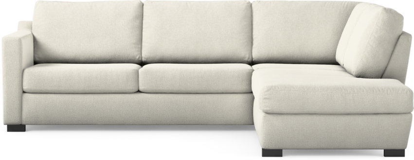 Friday - 2,5-sits soffa med divan höger - Vit