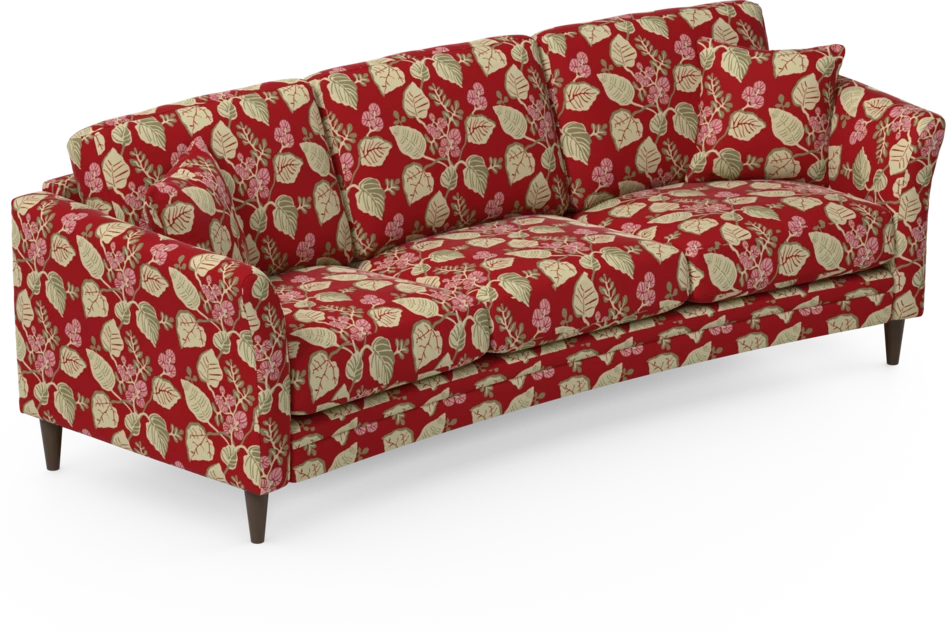 Eden - 3-sits soffa svängd - Flerfärgad