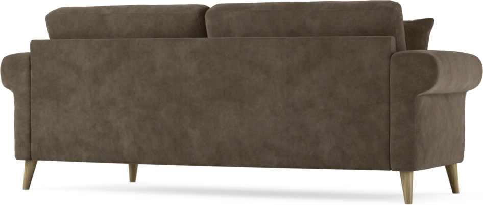Eden - 2,5-sits soffa svängd - Brun