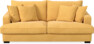 Mila - 3-sits soffa - Gul