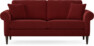 Eden - 2,5-sits soffa - Röd