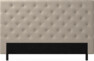 Delux Pikerad - Sänggavel, 90-210 cm - Beige