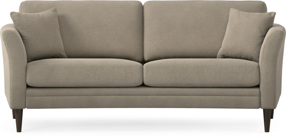 Eden - 2,5-sits soffa svängd - Beige
