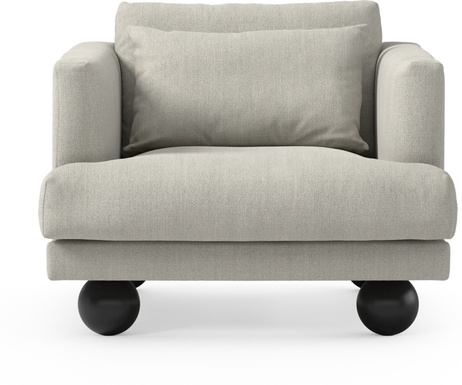Harper - Fåtölj, 75 cm - Beige