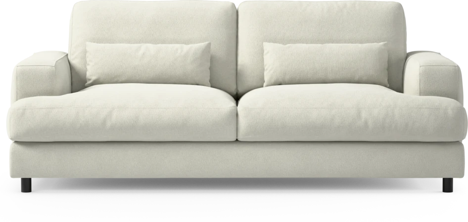 Noma - 3-sits soffa - Vit