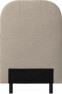 Delux Rundad - Sänggavel, 90-210 cm - Beige