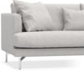 Harper - 3-sits soffa med divan höger - Grå