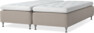 Delux Sense - Ramsäng, dubbelsäng med bäddmadrass - Beige