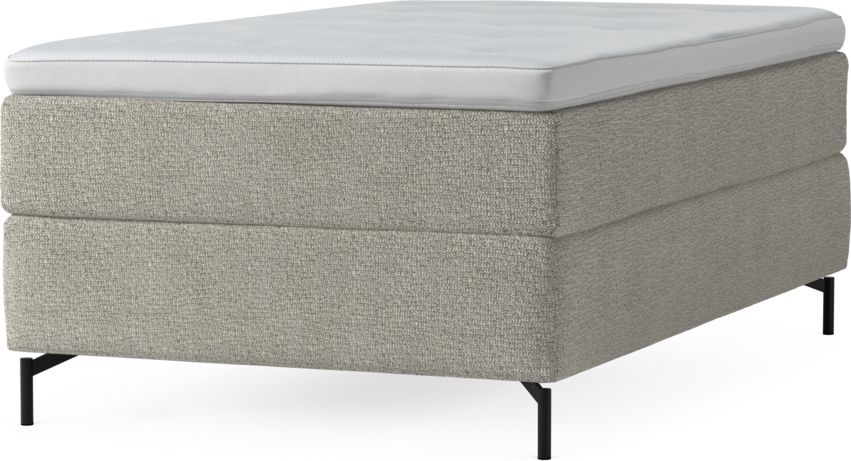 Delux Dream - Kontinentalsäng, enkelsäng 120 cm med bäddmadrass och sängben