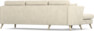 Eden - 2,5-sits soffa med schäslong - Beige