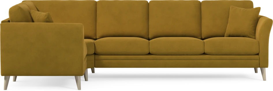 Eden - Hörnsoffa, 1+3-sits - Gul