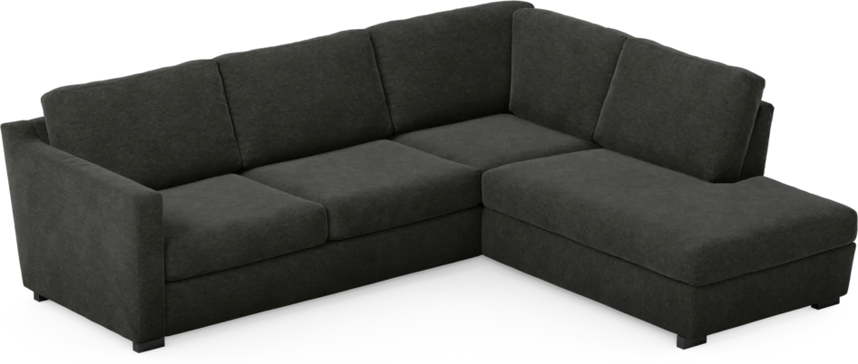 Friday - 2,5-sits soffa med divan höger - Grå