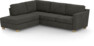Friday - 2,5-sits soffa med divan vänster - Grå