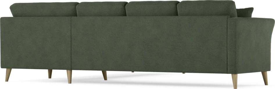 Eden - Hörnsoffa, 3+3-sits - Grön