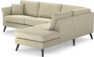 Eden - 2,5-sits soffa med divan - Beige