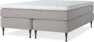 Delux Sense - Kontinentalsäng, dubbelsäng med bäddmadrass - Grå