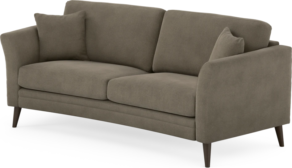 Eden - 2,5-sits soffa svängd - Beige