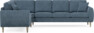 Eden - Hörnsoffa, 2+3-sits - Blå