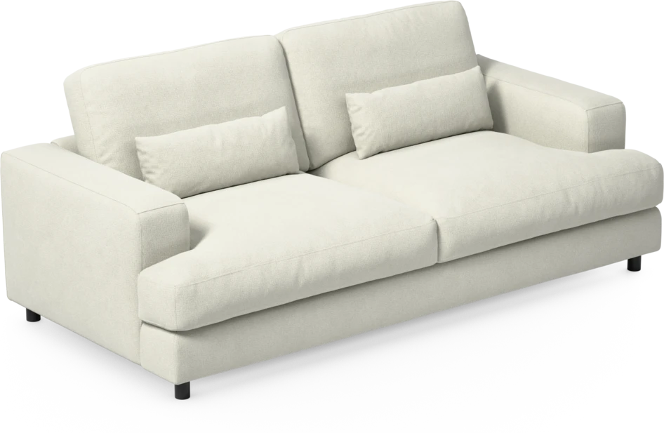 Noma - 3-sits soffa - Vit