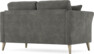 Eden - 2-sits soffa - Grå