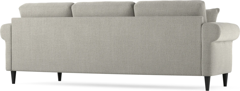 Eden - 3-sits soffa svängd - Grå