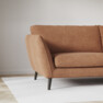 Madison Lux - 2-sits soffa med schäslong vänster - Orange