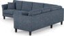 Eden - Hörnsoffa 3+2 - Blå