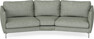 Madison - 3-sits soffa svängd, 90 cm - Turkos