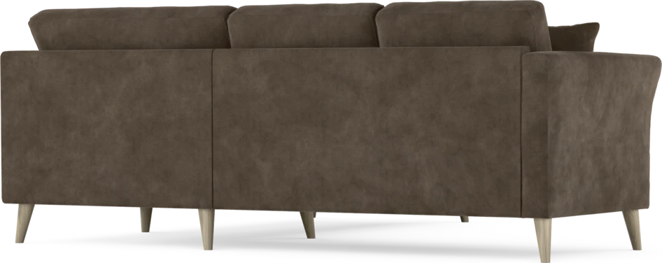 Eden - Hörnsoffa, 2+2-sits - Brun