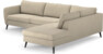 County - 2,5-sits soffa med divan höger - Beige
