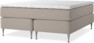 Delux Exclusive - Kontinentalsäng, dubbelsäng med bäddmadrass - Beige