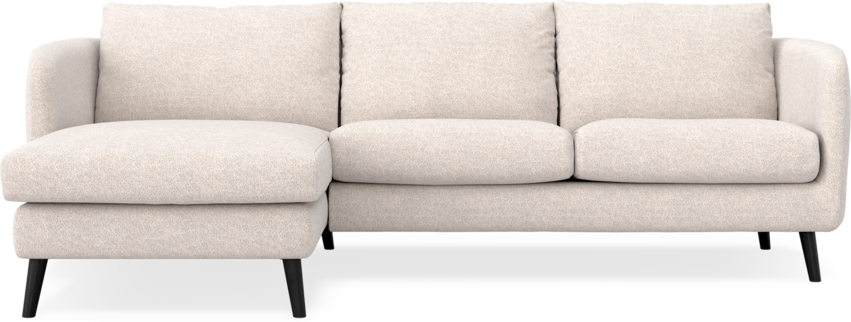 Madison Lux - 2-sits soffa med schäslong vänster - Beige