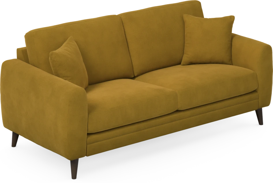 Eden - 2,5-sits soffa - Gul