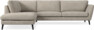 Madison Lux - 3-sits soffa med divan vänster - Vit