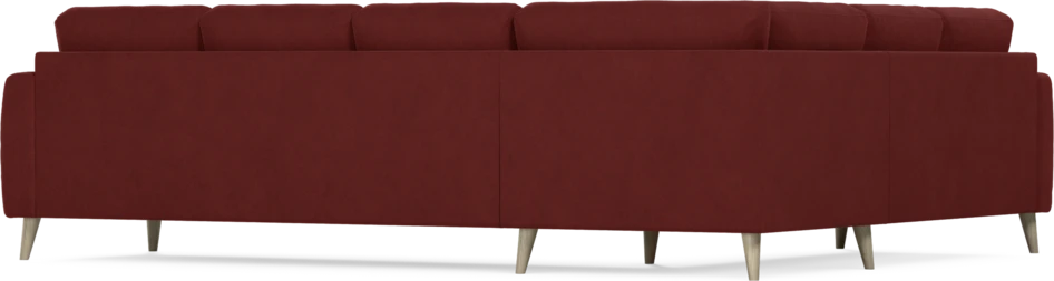 Eden - Hörnsoffa, 2+3-sits - Röd