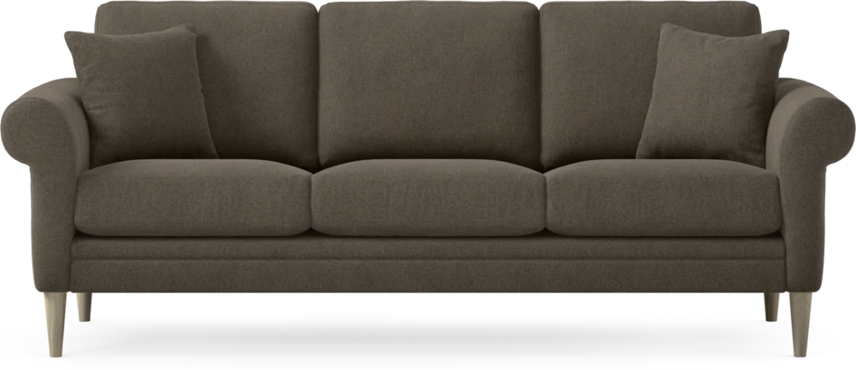 Eden - 3-sits soffa - Brun