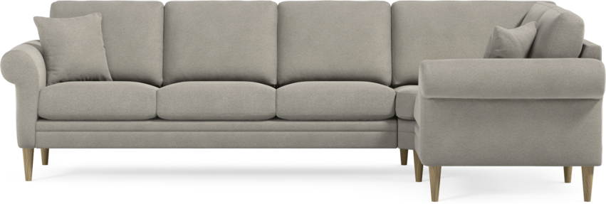 Eden - Hörnsoffa, 3+1-sits - Grå