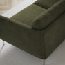 Madison Lux - 2-sits soffa med schäslong vänster och divan höger - Grön