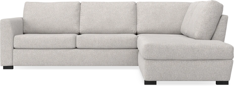 Friday - 2,5-sits soffa med divan höger - Grå