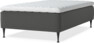 Delux Dream - Ramsäng, enkelsäng med bäddmadrass - Grå